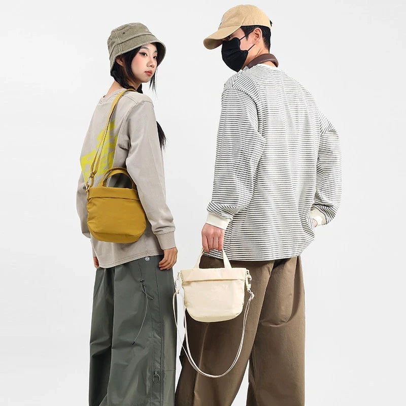 Lightweight Waterproof Nylon Crossbody Bag – Unisex Handbag