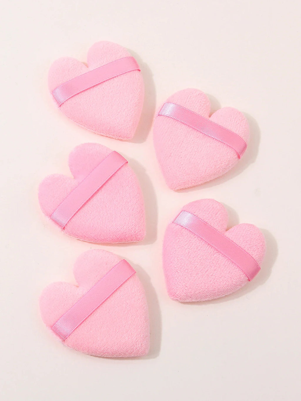5Pcs Triangle Velvet Powder Puff – Reusable Makeup Sponge