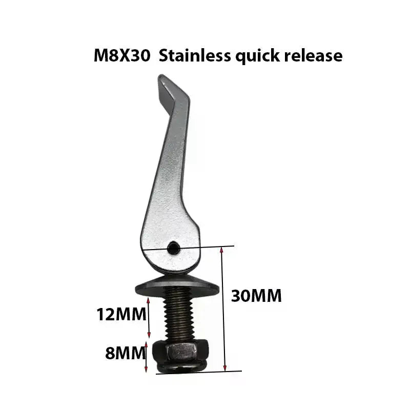 M8 Quick Release Cam Lever Bolt – Anti-Rust Galvanized Fastener