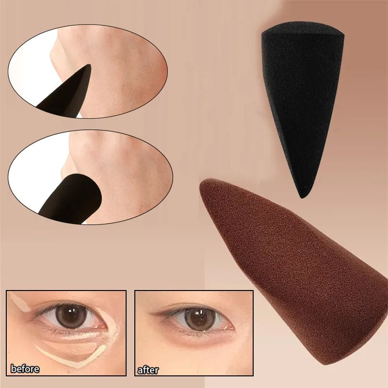 Fingertip Conical Makeup Sponge | Dual-Use Beauty Puff 1/2pc