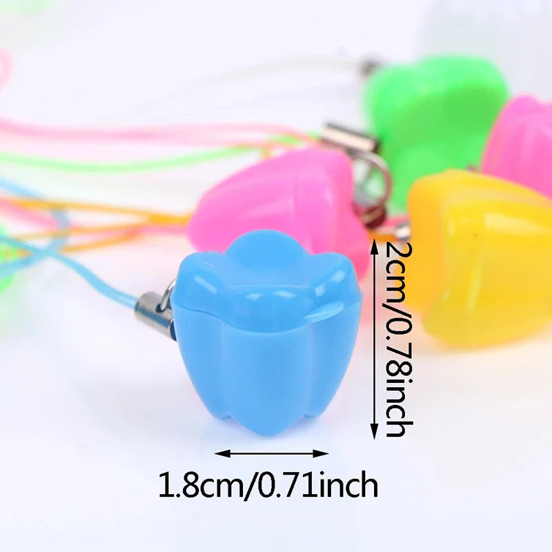 10pcs Baby Milk Tooth Keepsake Storage Boxes – Colorful Set
