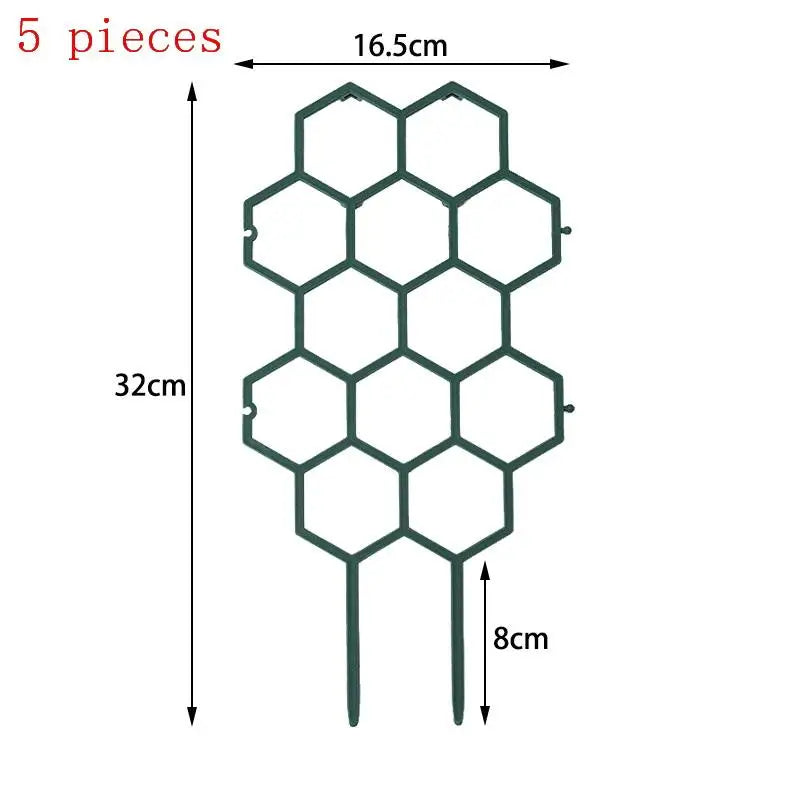 Honeycomb Plant Trellis Plastic Support for Climbing Vines 1-5Pcs