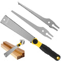 Japanese Hand Saw Set – 3 Replaceable Blades, Flush Cut Wood Saw
