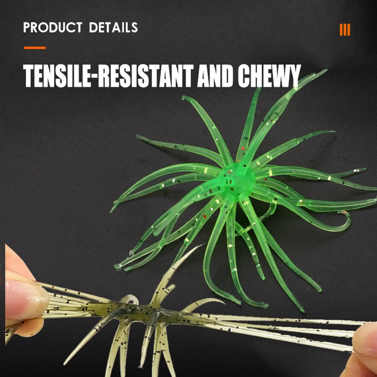 Sea Urchin Soft Silicone Fishing Lure 2 Pack – Bass & Saltwater