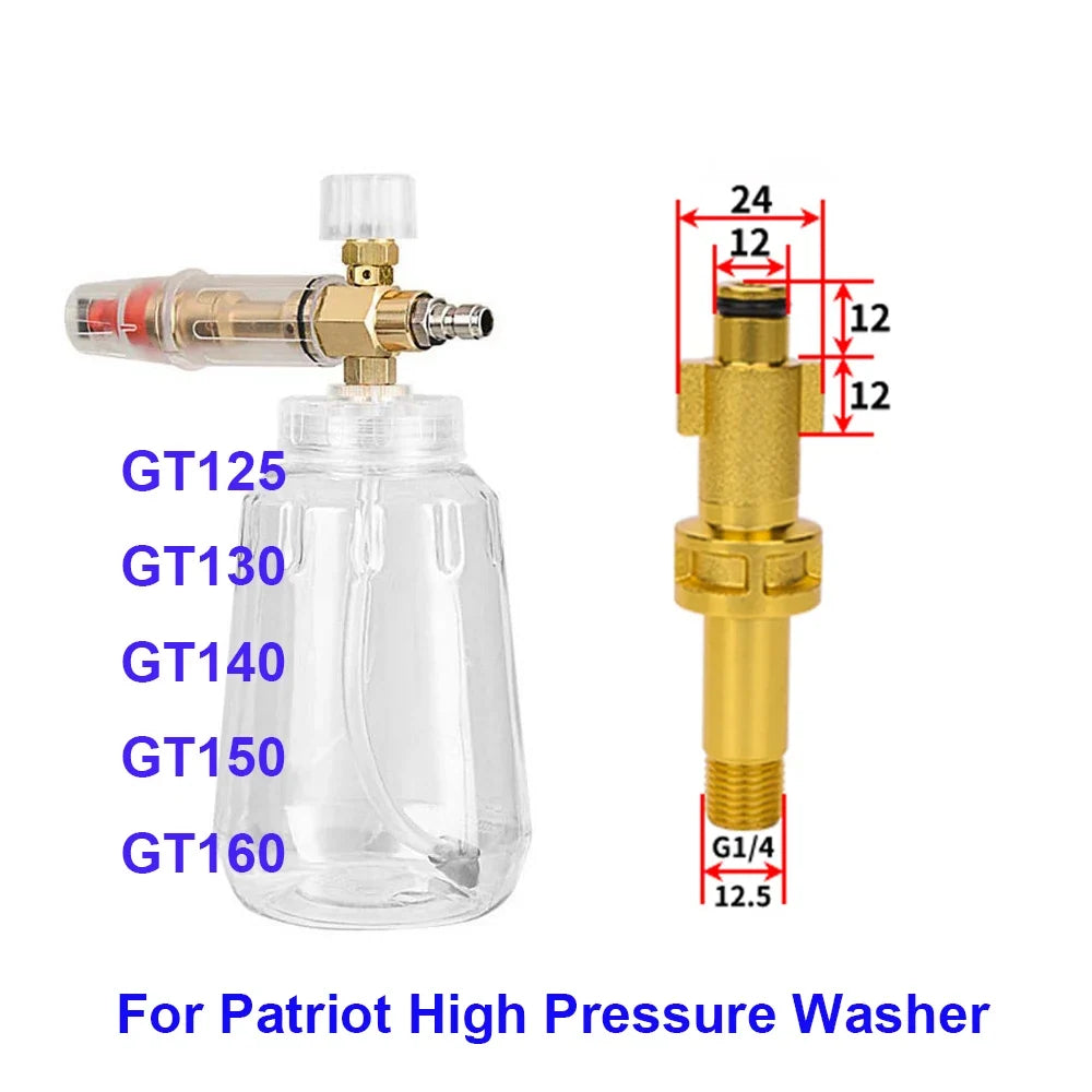 Snow Foam Lance 1000ml for Patriot GT125–GT160 Pressure Washer