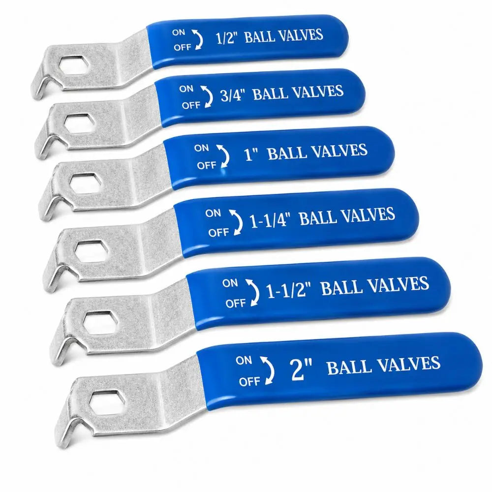 Stainless Steel Ball Valve Lever Handle DN15–DN50 | 6 Sizes