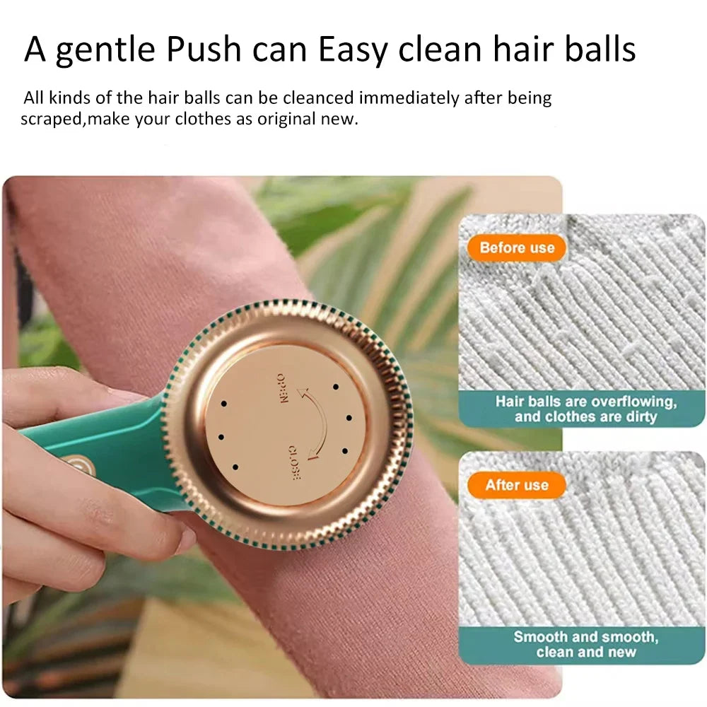 Raugee LED Digital Fabric Shaver – Portable Lint Remover