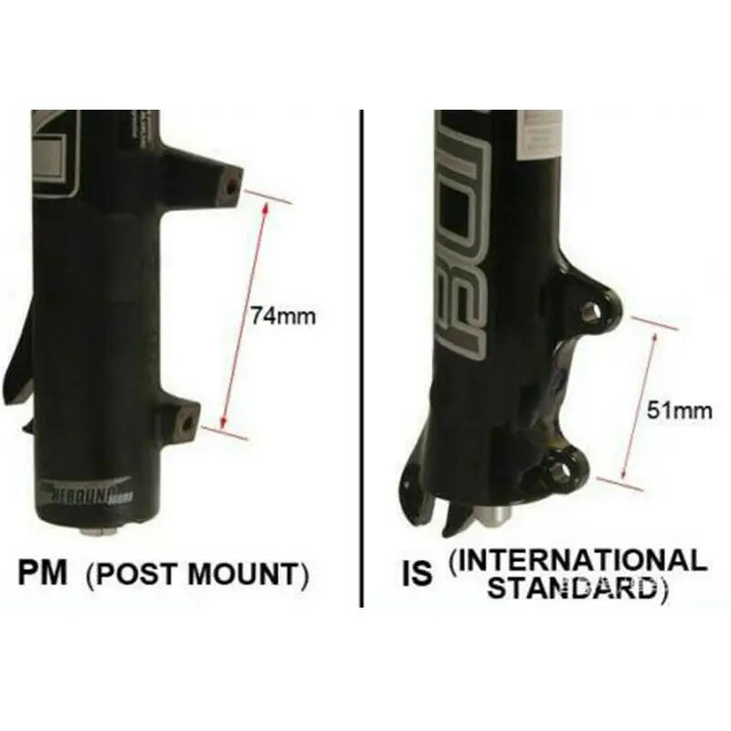 BUCKLOS 180/203mm IS to PM Disc Brake Adapter – Aluminum