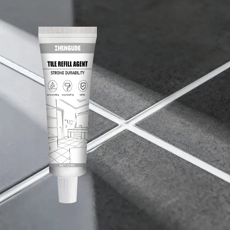 White Tile Grout & Waterproof Sealant – Floors, Walls, Countertops