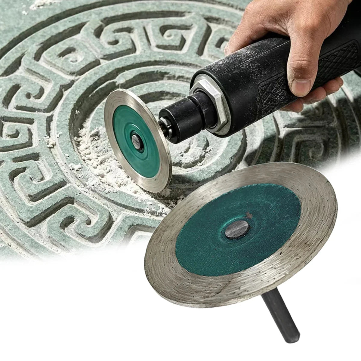 6mm Shank Circular Cutting Disc – Stone Concrete Granite