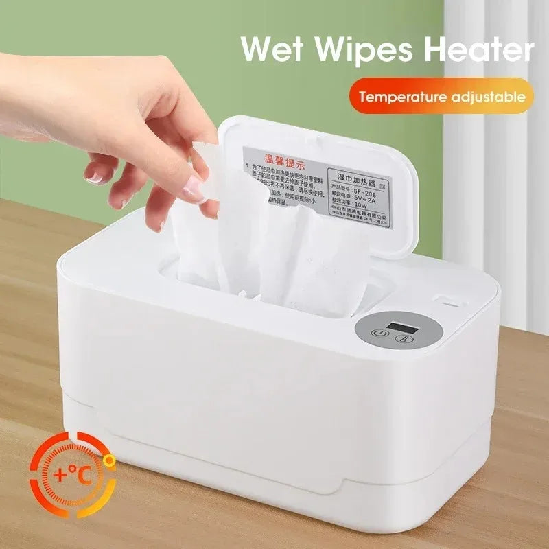 NOCCLILI USB Baby Wipes Warmer with LED Display | Car & Home