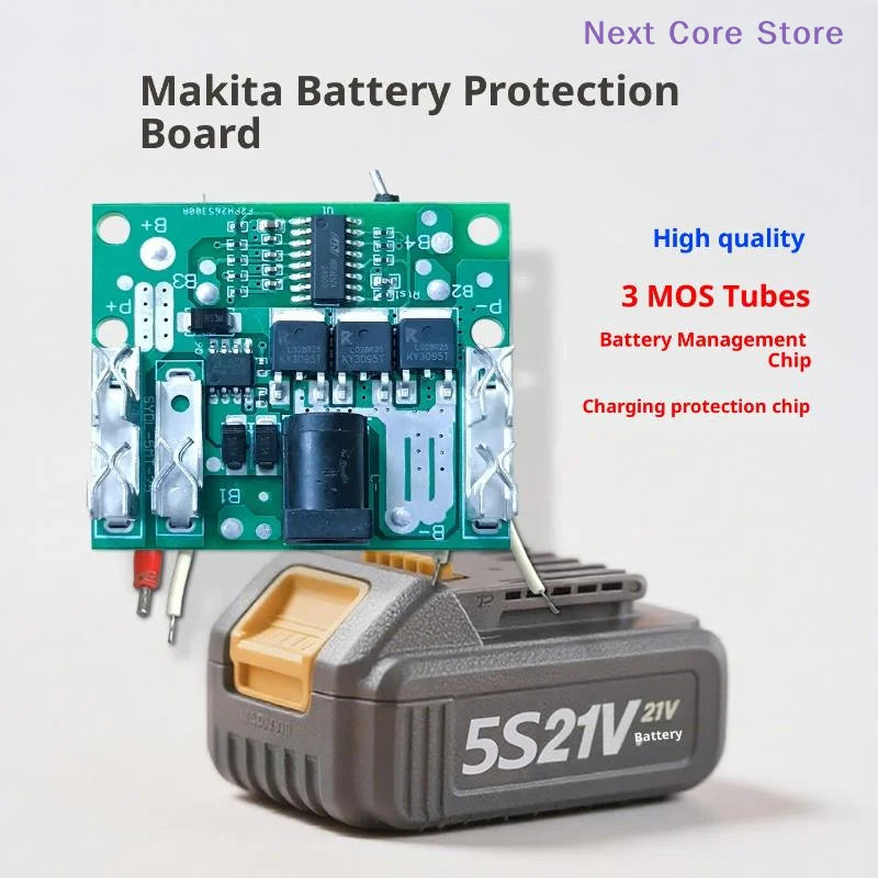 5S 20A BMS 18650 Li-ion Battery Protection Board PCM Balancer