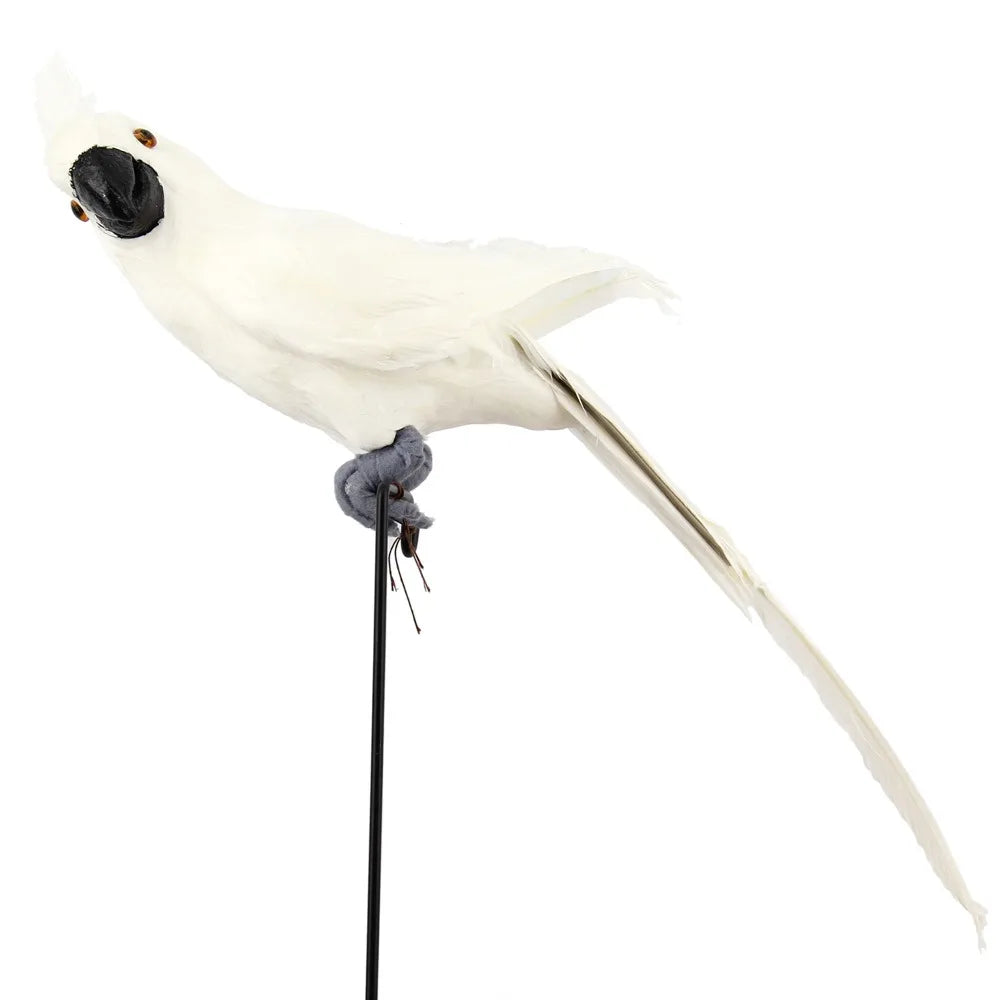 Simulation Parrot Foam Garden Ornament – 4 Sizes Multicolor