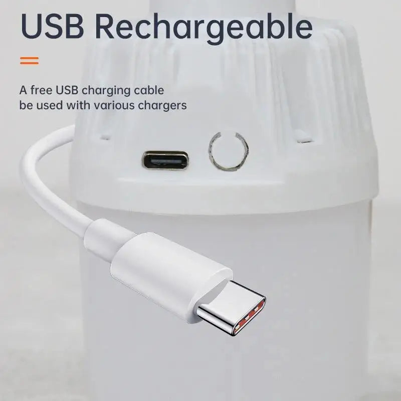 USB Rechargeable LED Camping Lantern – 3 Modes, 24Hr Life