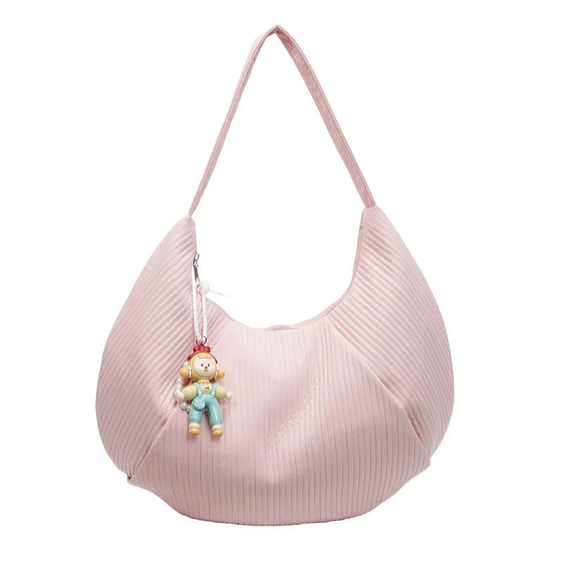 Women's Large Canvas Tote Bag | Casual Shoulder Bag 2025