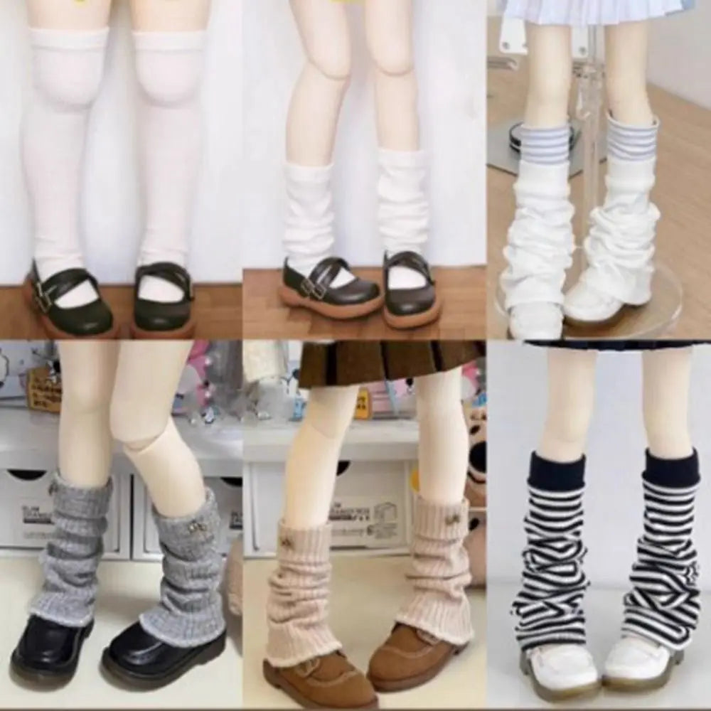 Stripe Socks for 1/4 BJD 45cm Dolls | Mini Cotton Stockings