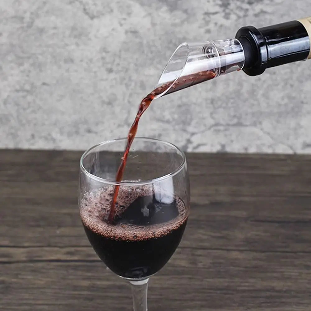 Wine Aerator Pourer Spout – Instant Aeration for Red Wine
