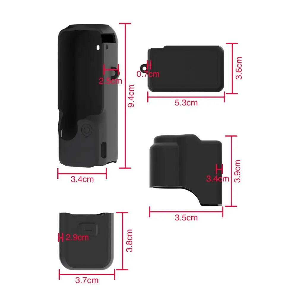 Silicone Protective Case for DJI Osmo Pocket 4 – Lens Cover