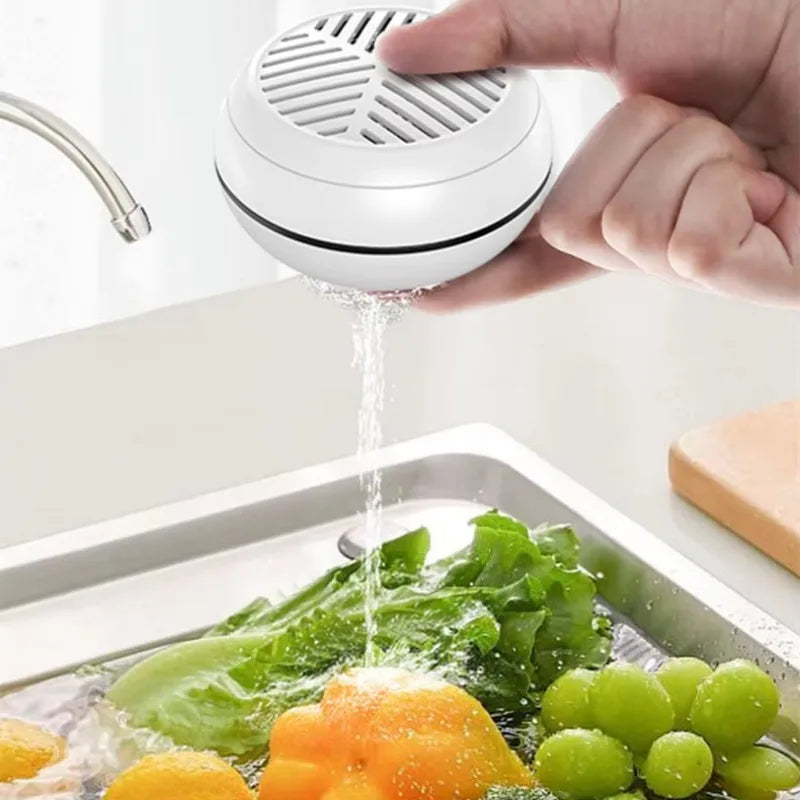 Wireless Magnetic Fruit & Vegetable Bubble Washer Cleaner