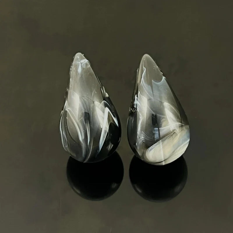Women's Acrylic Waterdrop Stud Earrings – Lightweight Fashion