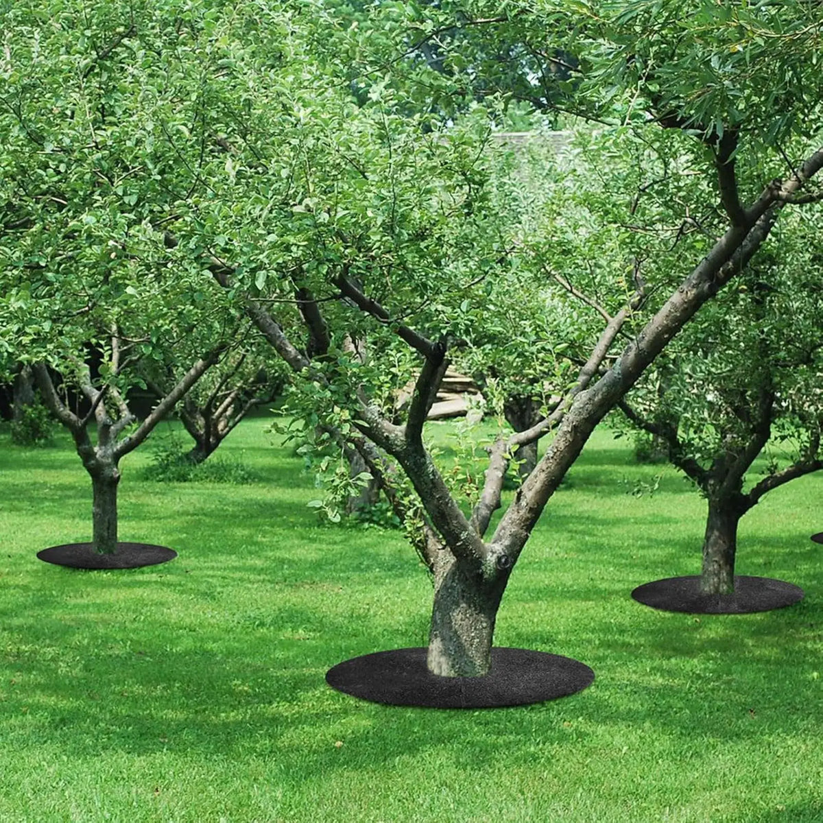 Tree Mulch Ring – Reusable Non-Woven Plant Protector Mat