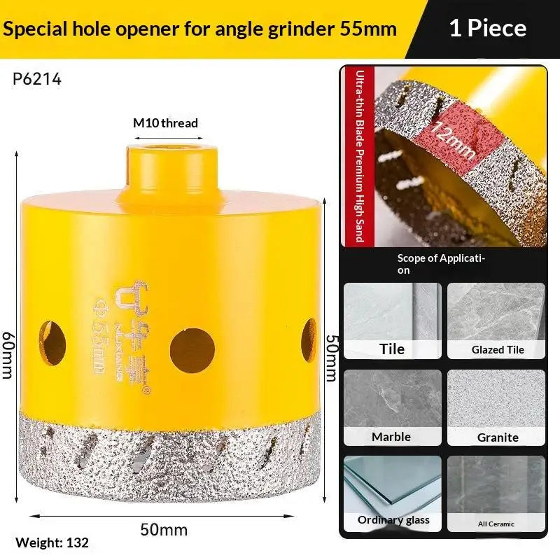 M10 Diamond Drill Bit for Angle Grinder – Dry Cut Tile & Stone