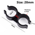 6pcs PVC Pipe Clamps 20/25mm Double U-Type Garden Irrigation