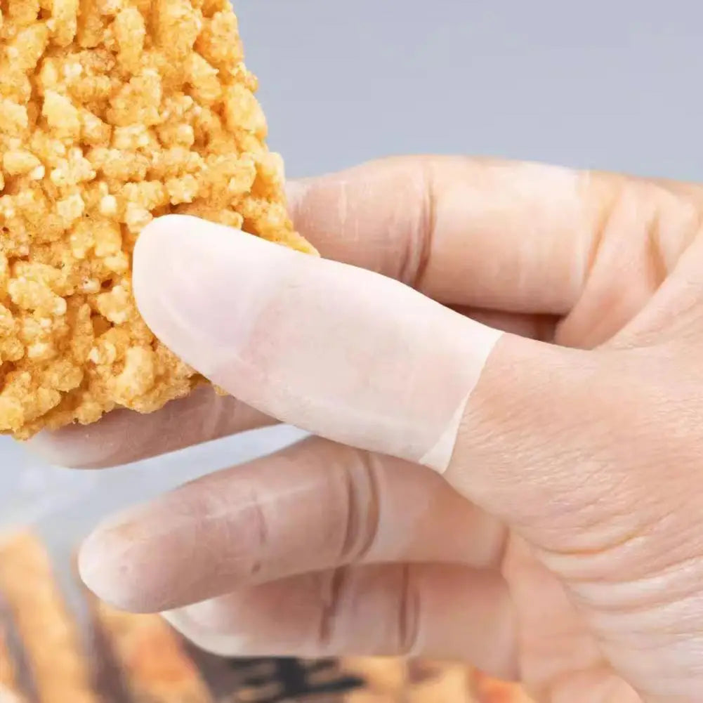 Disposable Latex Finger Cots Waterproof Fingertip Protectors