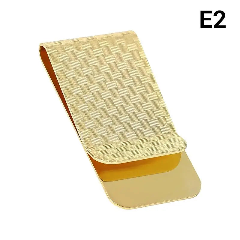 Stainless Steel Slim Money Clip & Card Holder | JETTING