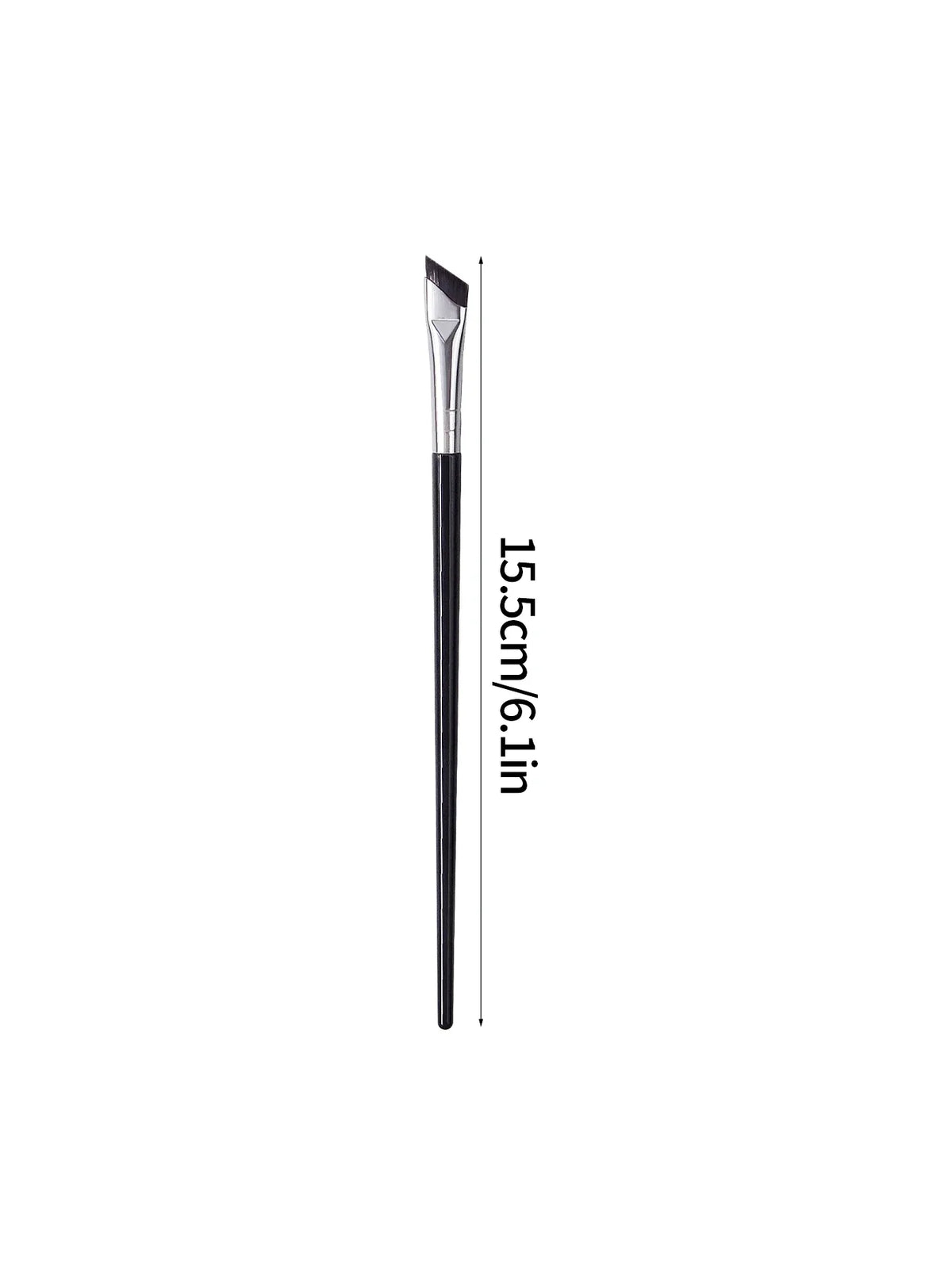 6-Piece Angled Eyeliner & Eyebrow Brush Set | Precision Eye Makeup
