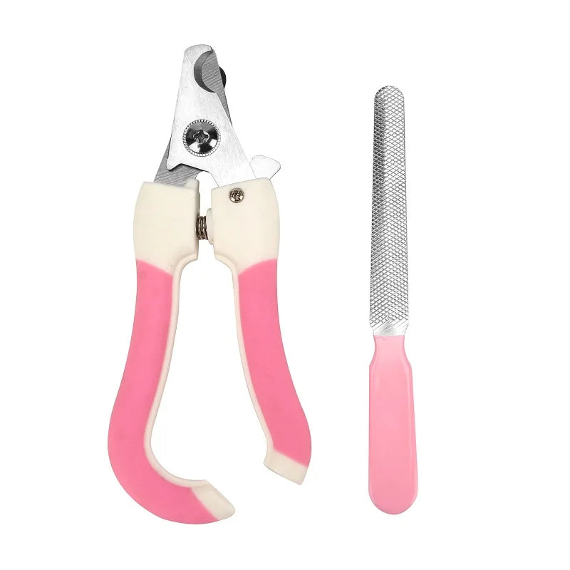 Pet Nail Clipper – Stainless Steel Claw Trimmer for Dogs & Cats