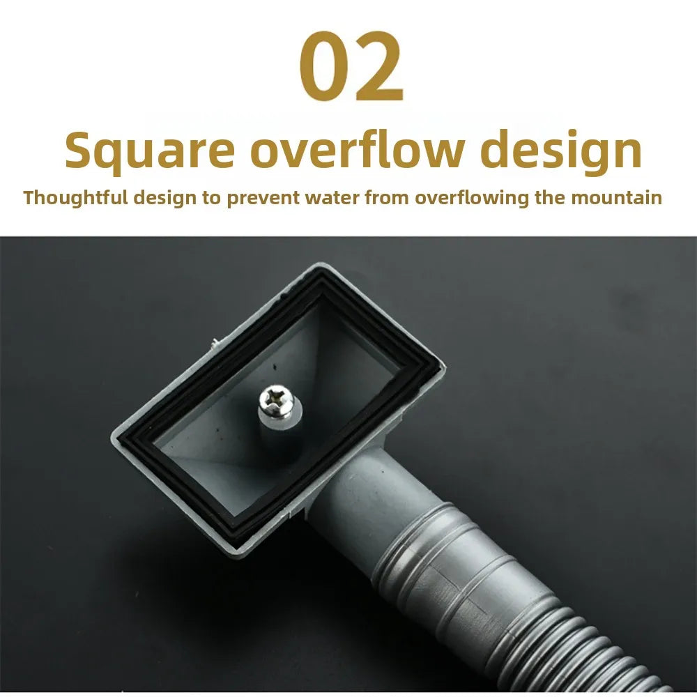 Stainless Steel Kitchen Sink Drain Pipe Set – Single/Double Slot