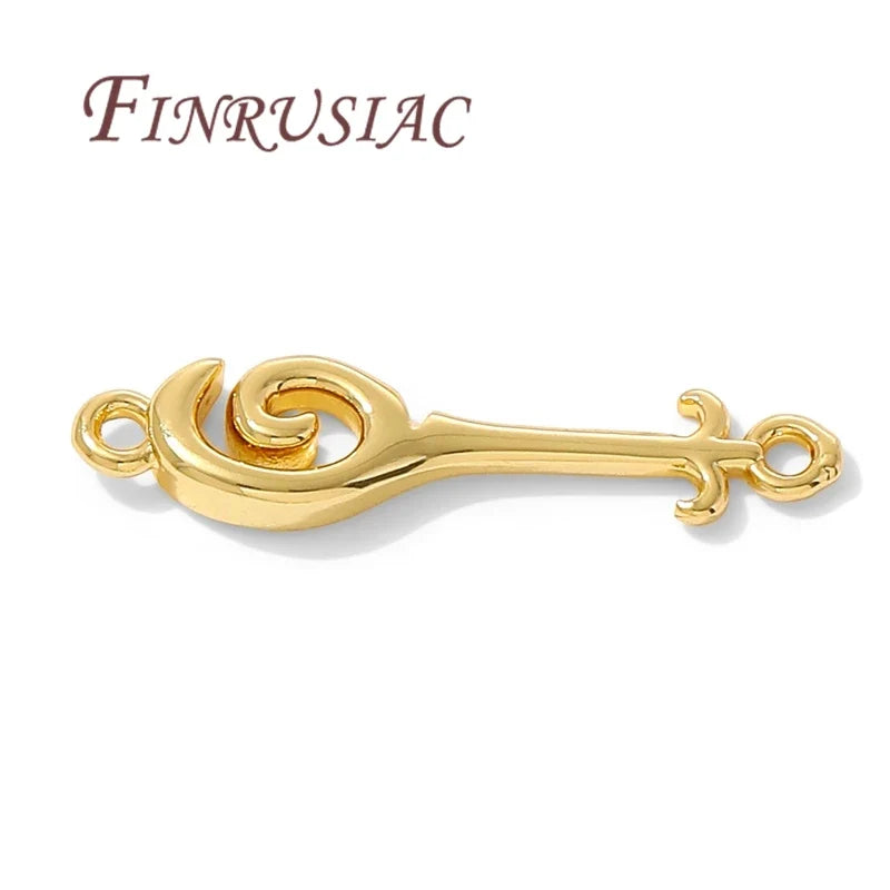 18K Gold Plated Pendant Charms & Connectors – DIY Jewelry