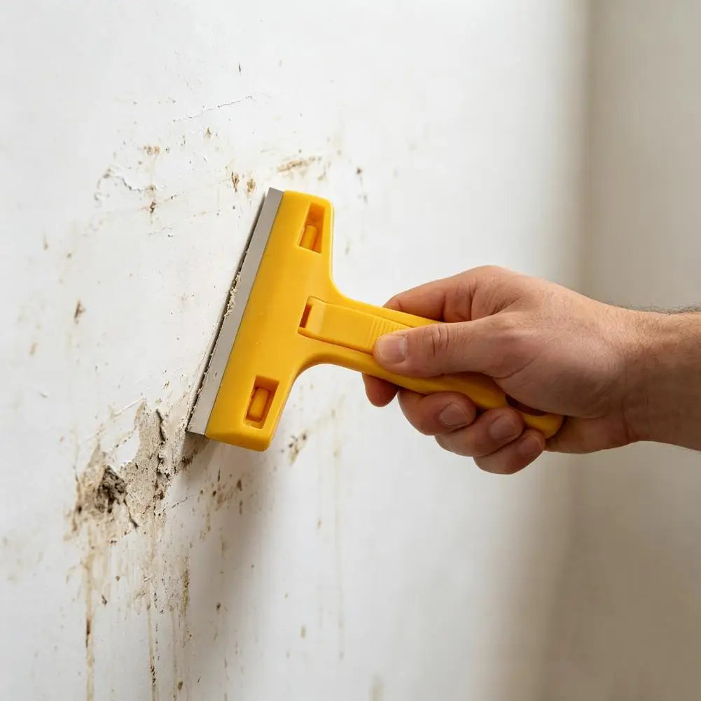 Retractable Cleaning Scraper – Replaceable Stainless Steel Blade