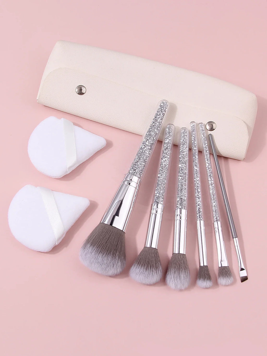9-Piece Soft Makeup Brush Set – Foundation & Eyeshadow Blending