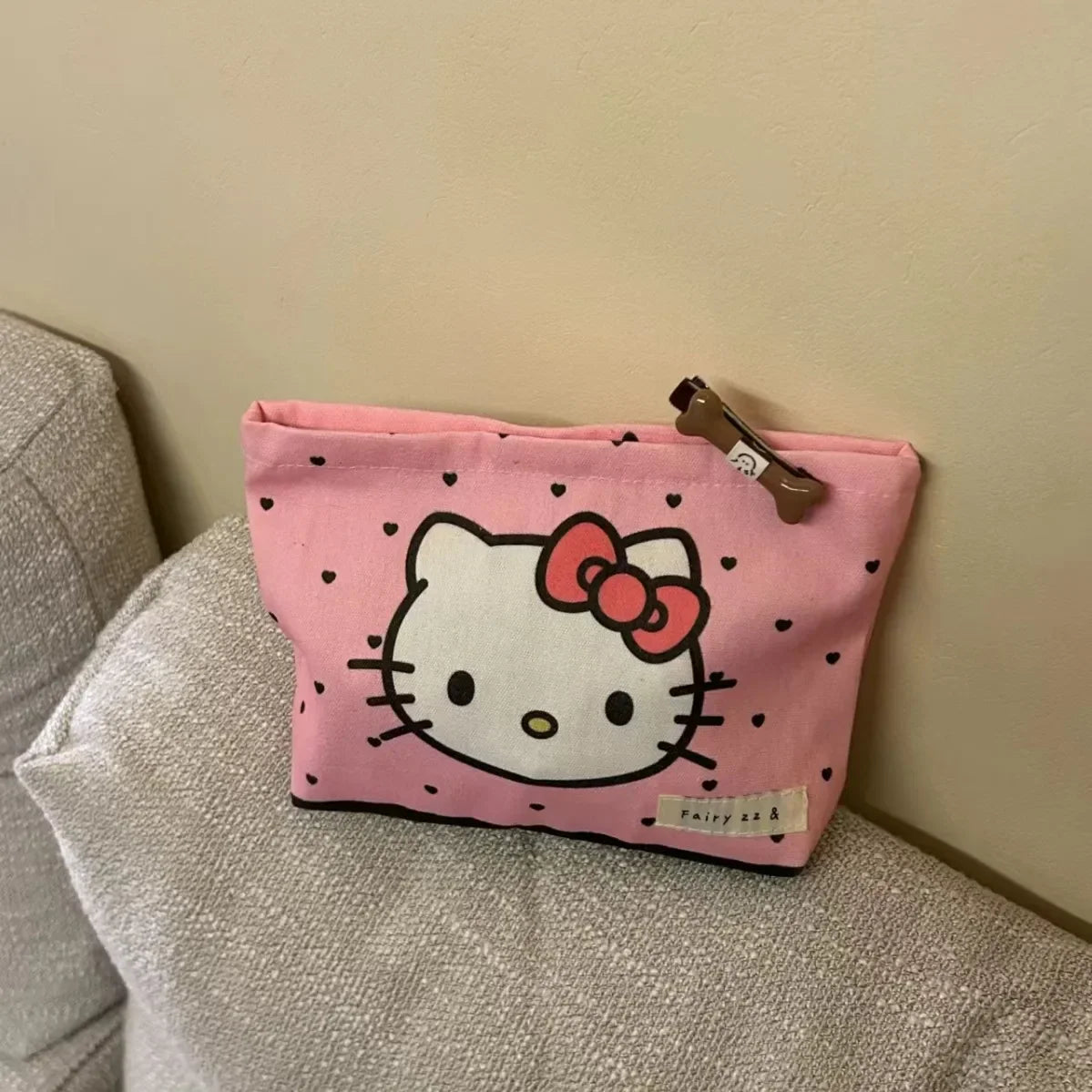 Sanrio Kawaii Large Makeup Bag Set – Organizer & Coin Purse