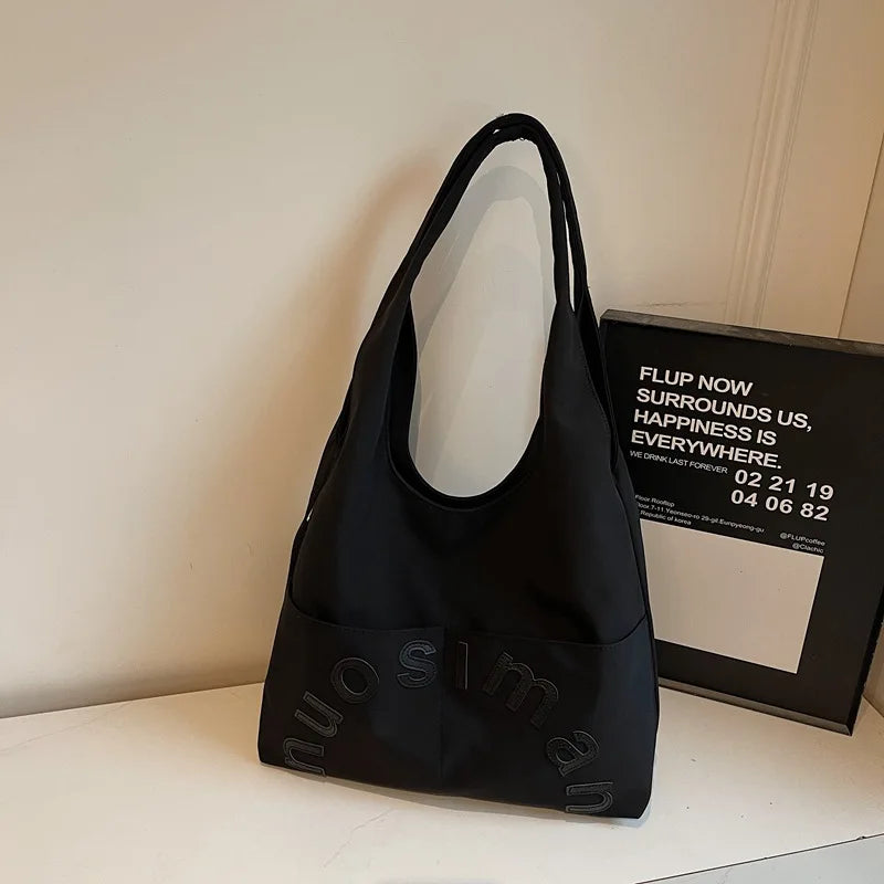 Women's Large Capacity Multi-Pocket Tote Shoulder Bag 2025