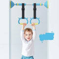 Kids Gymnastic Rings Set with Adjustable Straps | Strength Training