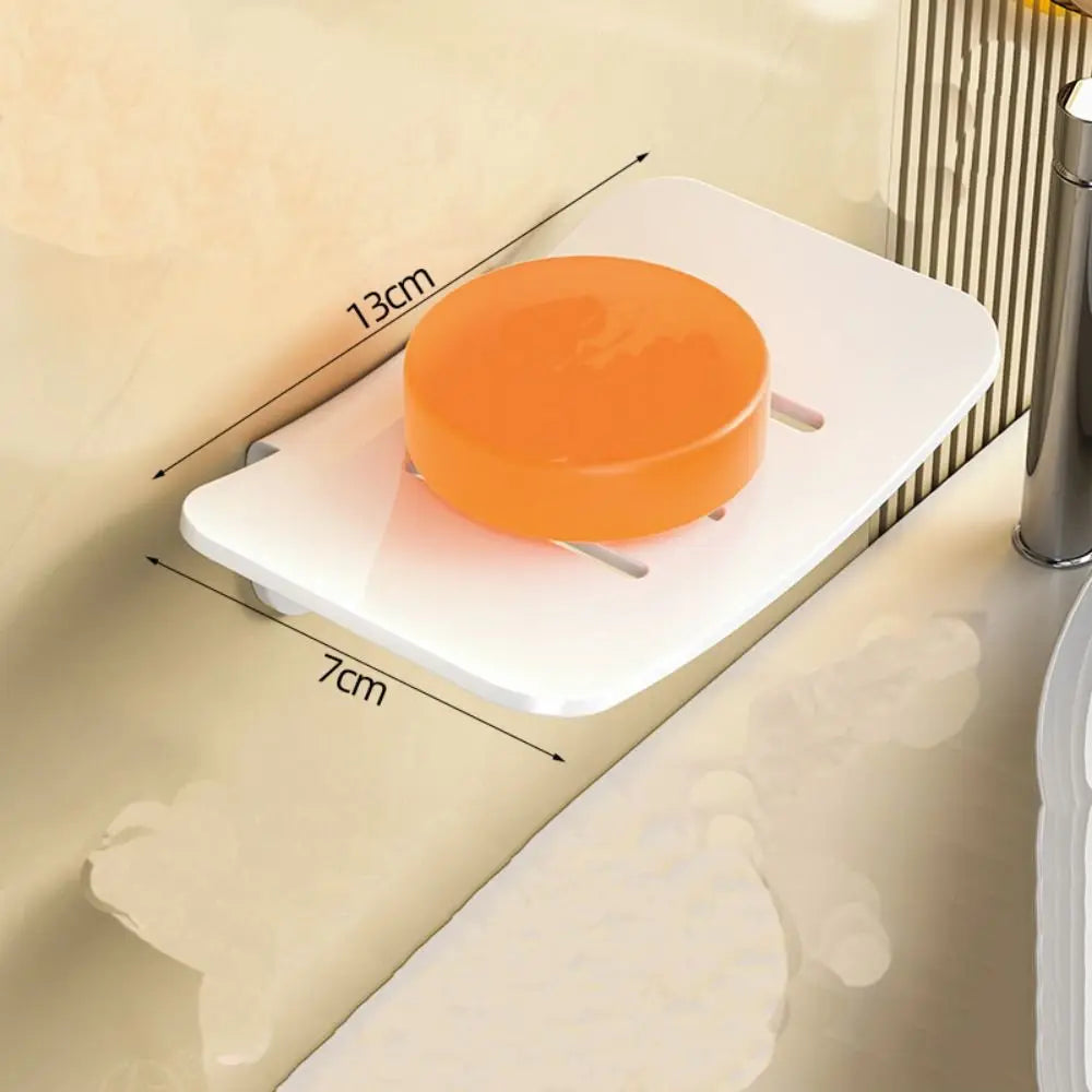Wall Mounted Metal Soap Dish & Sponge Holder – Space Aluminum