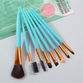 Nixie 8-Piece Makeup Brush Set – Blush, Eye & Brow Brushes