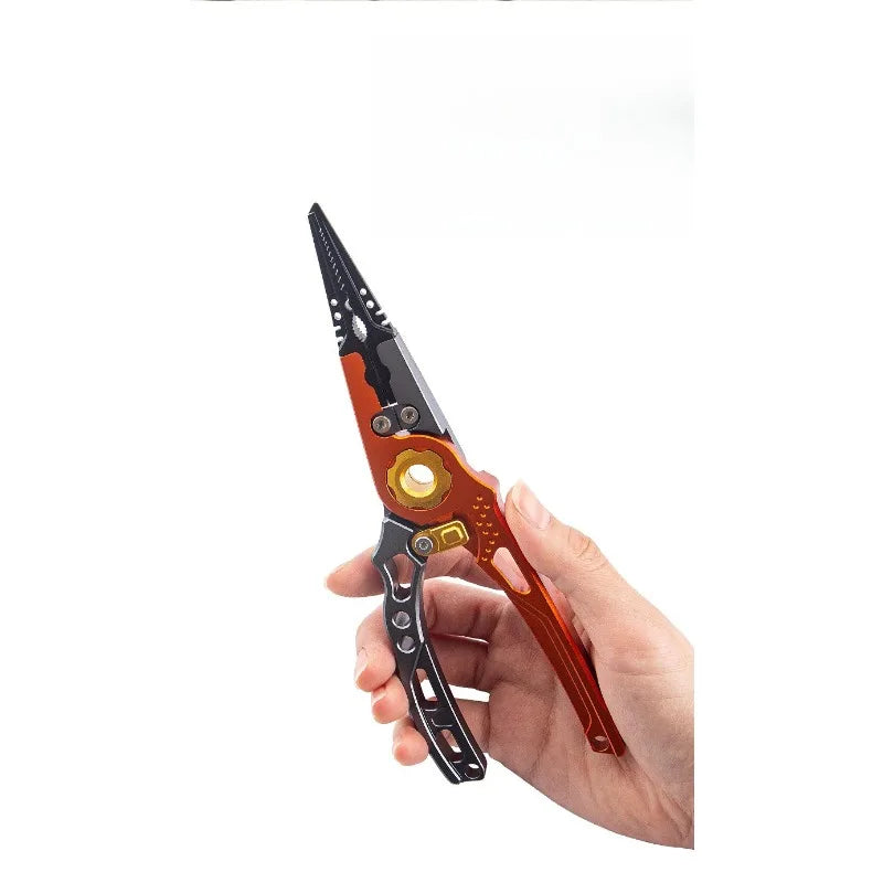 Aluminum Alloy Multifunctional Fishing Pliers & Hook Remover