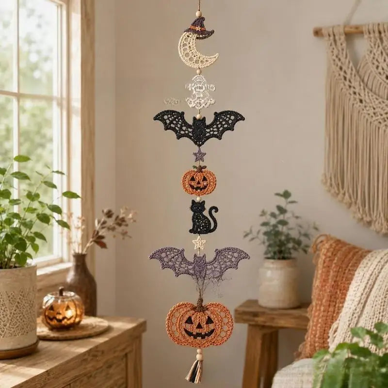 DIY Crochet Beginner Kit – Handmade Animal Hanging Decor Set