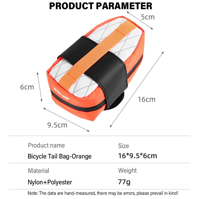 ESLNF Lightweight Cycling Saddle Bag – MTB & Road Bike