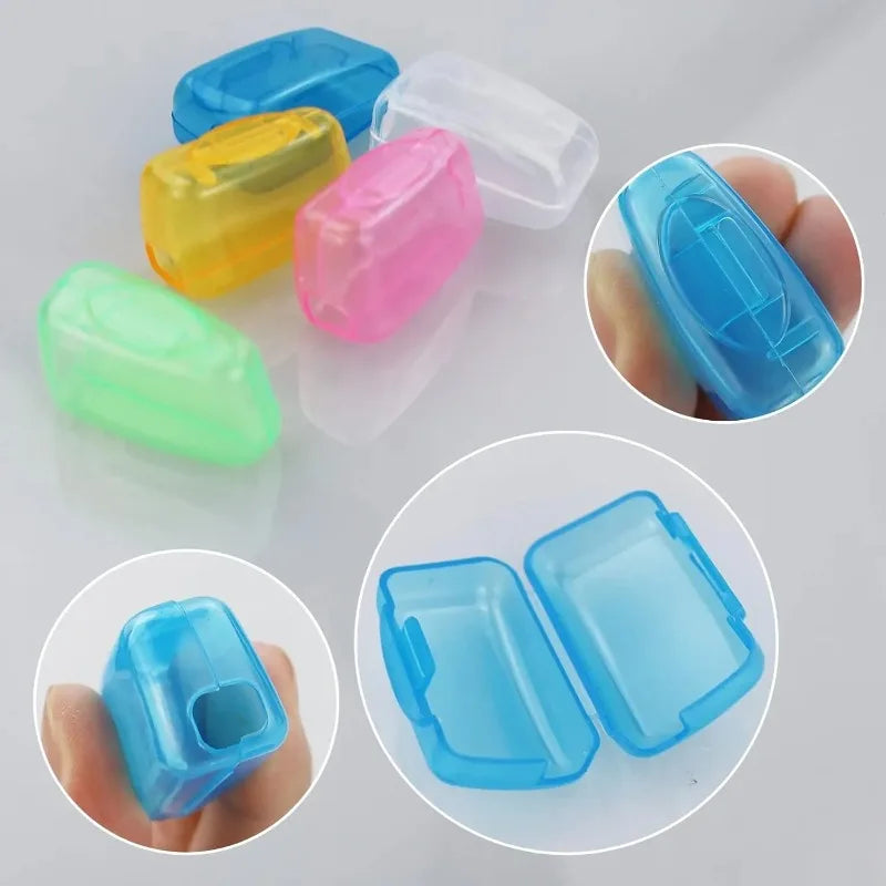 Portable Toothbrush Head Covers 10 Pcs – Dustproof Travel Case