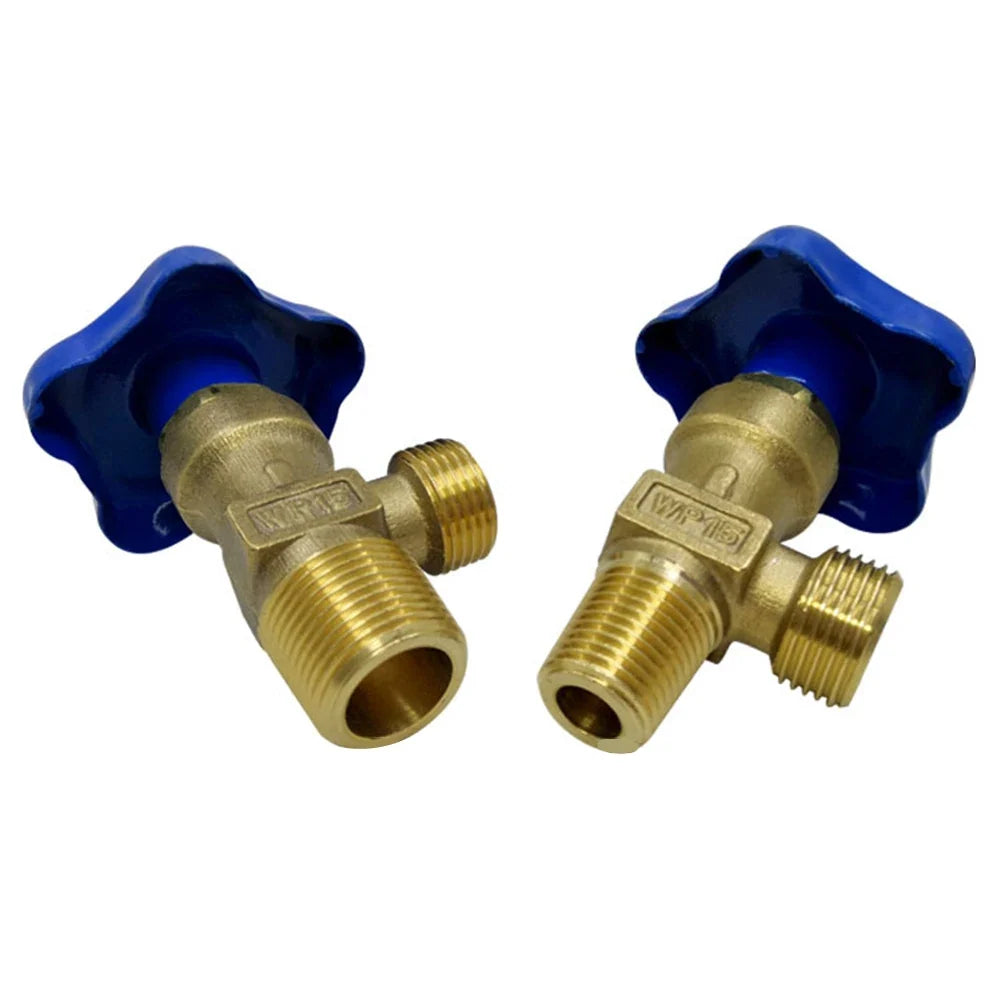 WP-15 Argon Gas Cylinder Valve – Copper Head Regulator