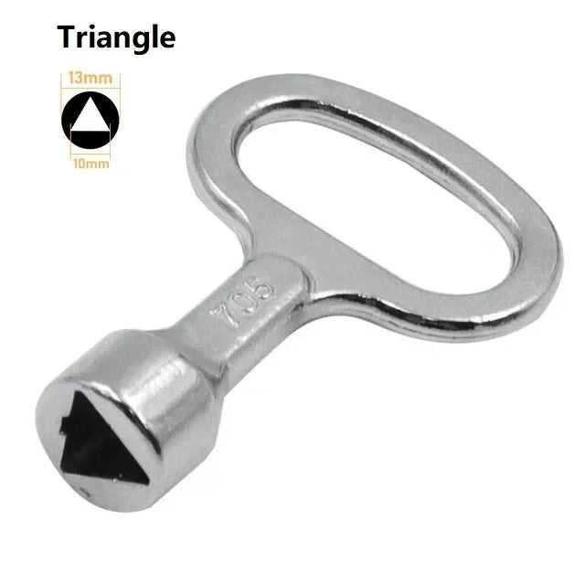 Triangle & Slotted Key Wrench | Cabinet Elevator Lock Tool