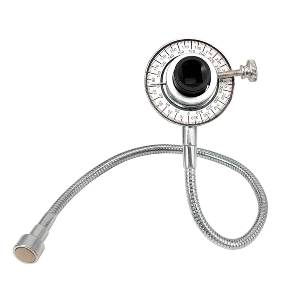 1/2" Drive Torque Angle Gauge 360° Adjustable Wrench Clip