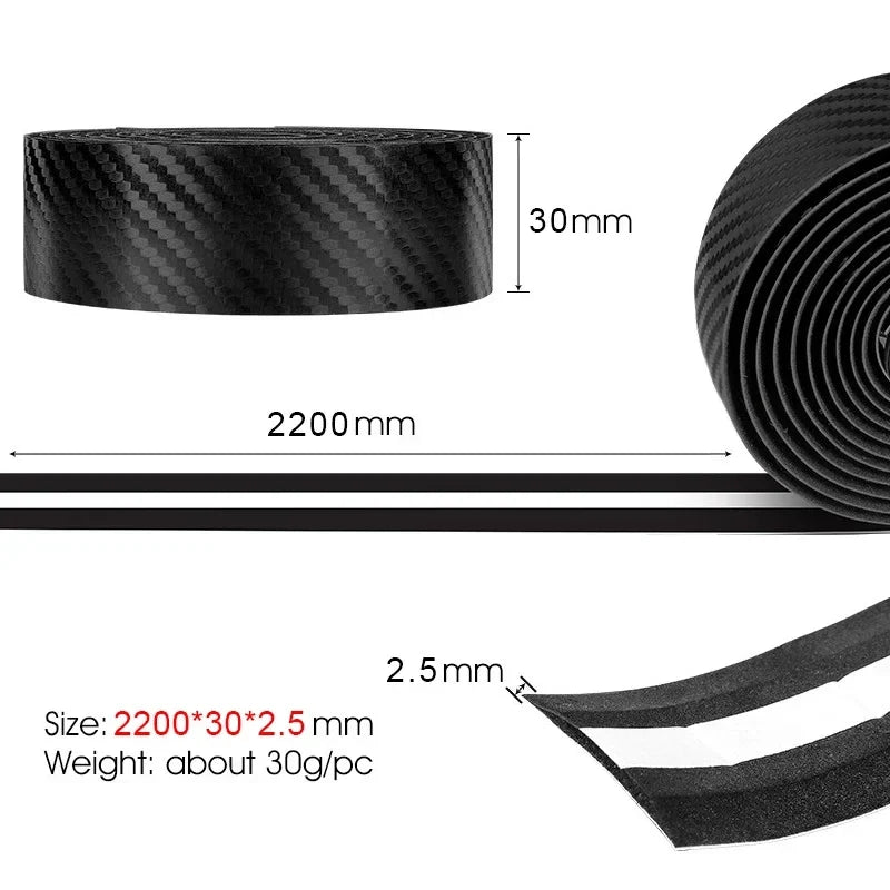 Carbon Fiber PU Road Bike Handlebar Tape – Anti-Slip Bar Wrap