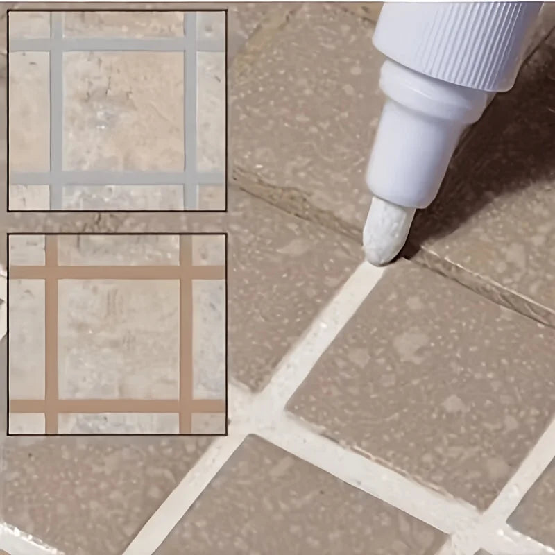 Waterproof Tile Grout Filler Seam Repair Pen – Quick-Dry Sealant