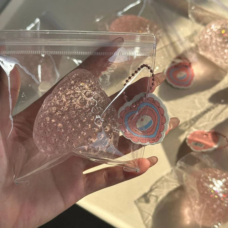 Strawberry Squishy Fidget Toy – Slow Rise Sensory Squeeze Toy